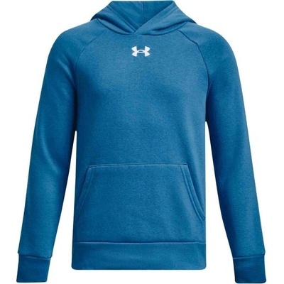 Under Armour Rival Fleece Hoodie K 1379792-466 modrá
