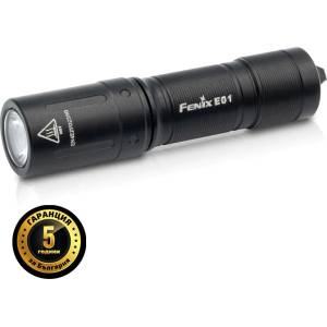 Fenix Фенер Fenix E01 V2.0 LED - черен (d-17-36-932)