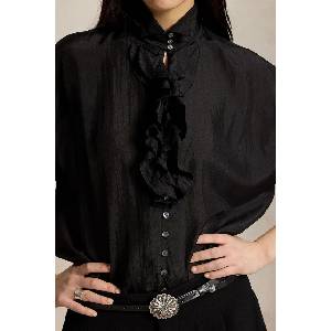 Ralph Lauren риза дамска от коприна (211B30846)