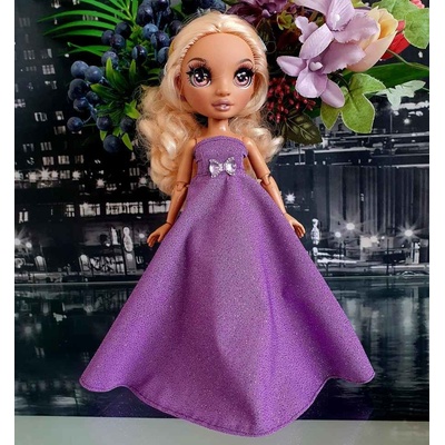 Lovedolls Rainbow High Fialové midi šaty – Sleviste.cz