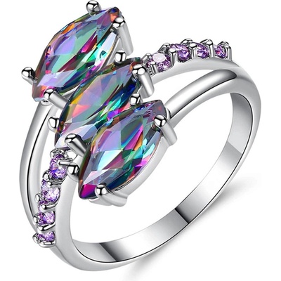 Silenti Jewelry Сребърен пръстен "Хамелеон" - 8 - 57мм (18.1мм диам. )