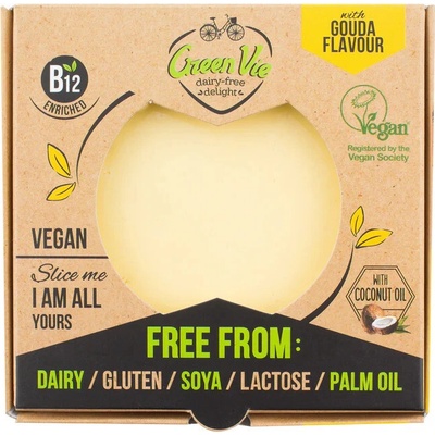 GreenVie Vegánska alternatíva syra gouda blok 250 g