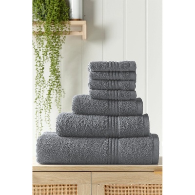 Homelife Хавлиена кърпа Homelife Egyptian Cotton Towels - Charcoal