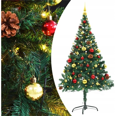 VidaXL Umelý vianočný stromček 121 - 150 cm