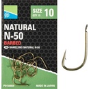 Preston Innovations Natural N-50 Hooks vel.8 15 ks