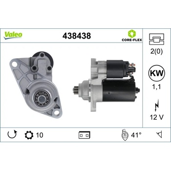 Startér VALEO 438438