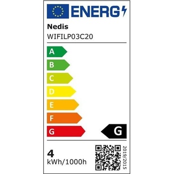 Nedis SmartLife LED Wi-Fi RGB 20 LED 10 m Android IOS WIFILP03C20