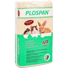 Plospan Classic Natural hoblinová jemná podestýlka 2,5 kg 40 l