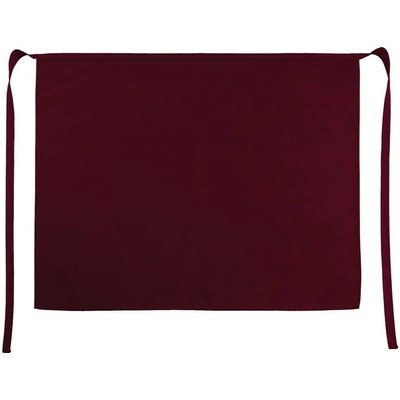 SG Accessories BISTRO Bistro pasová zástěra ze směsového materiálu 100 × 78 cm Vínová