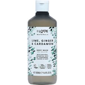 I Love Cosmetics Naturals Vegan Lime Ginger & Cardamom душ гел унисекс 125 мл