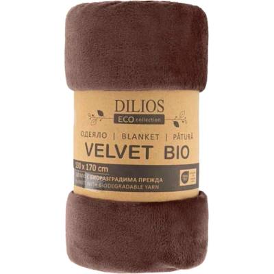 DILIOS ОДЕЯЛО velvet bio 130х170см КАФЯВО (1000021815)