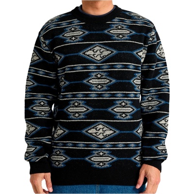 Billabong Мъжки пуловер Billabong Ranchero Crew Jumper - Black (017-3939-0113)