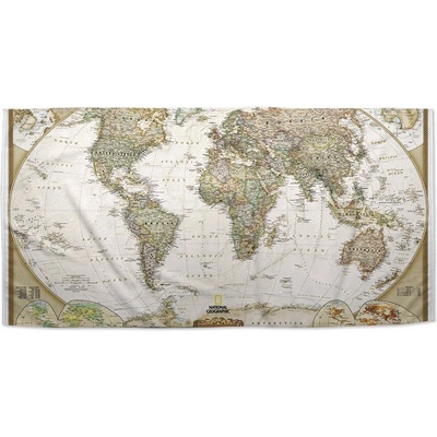 Sablio Uterák Mapa sveta 30 x 50 cm