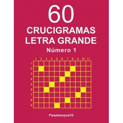 60 Crucigramas Letra Grande - N. 1