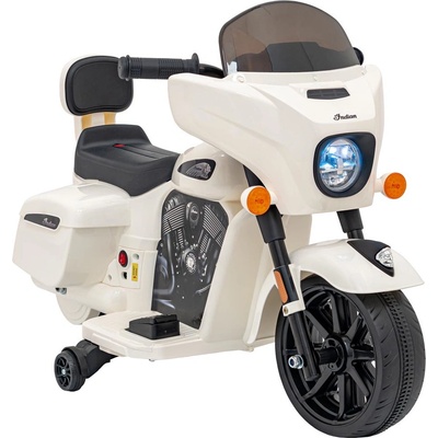 RAMIZ Elektrická motorka Chopper INDIAN biela