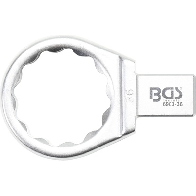BGS Technic Nástrčný očkový kľúč 36 mm upnutie 14 x 18 mm BGS 6903-36