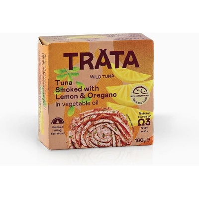 Trata Tuniak údený v rastlinnom oleji citrón-oregano 160 g
