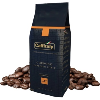 Caffitaly Ecaffé Corposo кафе на зърна 500 g 55% арабика 45% робуста