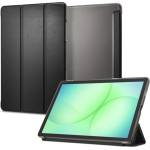 Spigen Samsung Tab A11 Plus LTE SPIGEN SMART FOLD калъф, стоящ, активен FLIP, кожен ефект, държач за настолен компютър, ЧЕРЕН (ACS10553)
