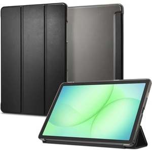 Spigen Samsung Tab A11 Plus LTE SPIGEN SMART FOLD калъф, стоящ, активен FLIP, кожен ефект, държач за настолен компютър, ЧЕРЕН (ACS10553)
