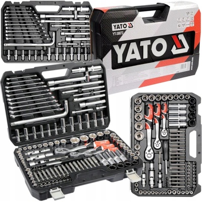 YATO Gola sada 1/2", 3/8" a 1/4", 128 ks YT-38872