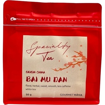 GourmetKava Бял чай Bai Mu Dan / Бял божур 50g Specialty Tea