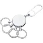 TROIKA Ключодържател Troika- PATENT EASY, сребрист (KYR80/MC)