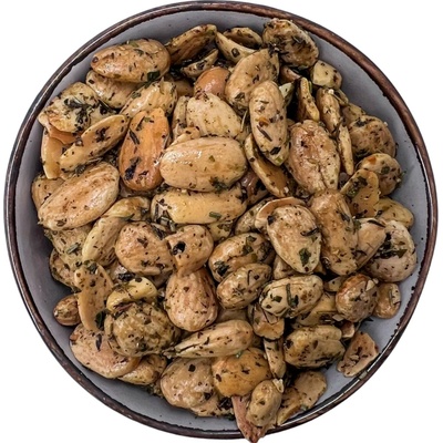 iPlody Mandle Valencie loupané pražené solené s bylinkami 1 kg