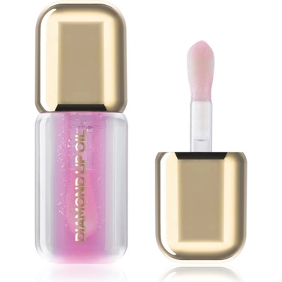 Dermacol Diamond Lip Oil тониращо олио за устни с увеличаващ ефект цвят 01 Strawberry Cream 4ml