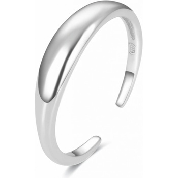 Beneto Minimalistický strieborný prsteň na nohu AGGF487