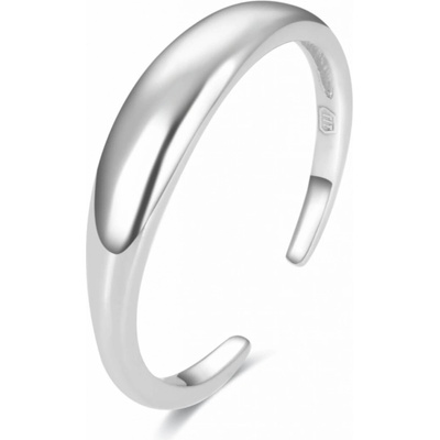 Beneto Minimalistický strieborný prsteň na nohu AGGF487