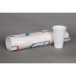  Пластмасова чаша, 3 dl, 50 бр. , бяла 1020013550 (1020013550)