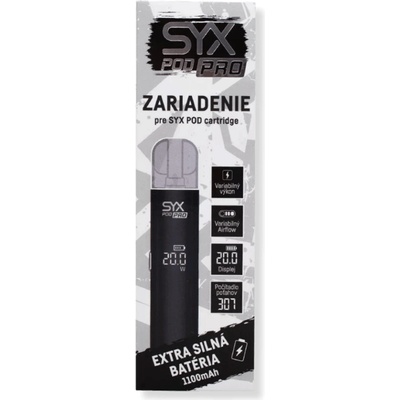 SYX POD Pro Black 1100 mAh