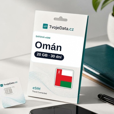 eSIM Omán 20 GB / 29 dní - Omán 2170D4