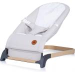 Chipolino Бебешки шезлонг Chipolino - Ноа, Платина и Дърво (SHENH0222PL)