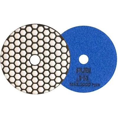 RUBI диамантен диск за шлайфане на гранит, мрамор, камък с велкро Ф100х18мм, p50, rubi (62970)