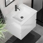 Bath Deluxe Шкаф за баня с мивка KENWOOD 61x52x47 cm бял (SETBT0098B)