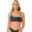 Rip Curl Gigi One Shoulder bikini top - Black (Dark Denim)
