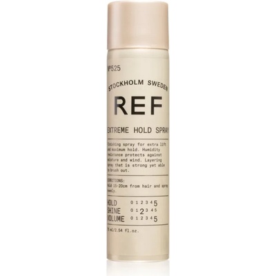 REF Extreme Hold Spray N°525 спрей за коса с екстра силна фиксация 75ml