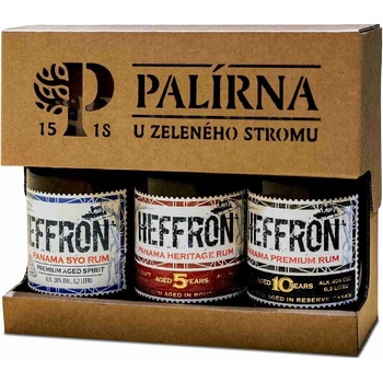 Heffron Degustační Sada 38,67% 3 x 0,2 l (karton)