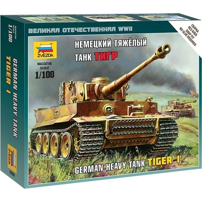 Zvezda Tiger I 1:100