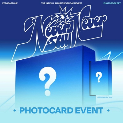 Zerobaseone - Never Say Never (Photobook) CD