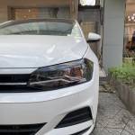  Вежди за фарове Volkswagen Polo (2019+) - черен гланц (A-VW-0154)