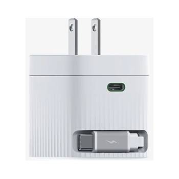 HIKSEMI Hikvision HIKSEMI Зарядно за телефон - 1 USB-C, USB-C кабел, 67 W, американски щепсел HS-HUB-GAN67(STD)/2C/67W/WHITE (HS-HUB-GAN67(STD)/2C/67W/WHITE)