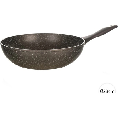 Banquet Wok s nepřilnavým povrchem Premium Dark Brown 28 x 7,8 cm