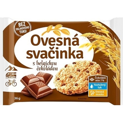 Fammilky Снакс от овесени ядки с БЕЛГИЙСКИ ШОКОЛАД 36гр