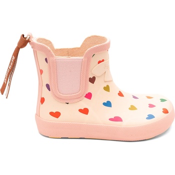 Bisgaard Детски гумени ботуши Bisgaard Kid's Barefoot Rubber Wellington boots - Love - размер 29 (EU) (731-0288-0220)
