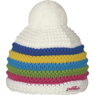 SPORTCOOL DETSKÁ ČIAPKA 43 01 BIELA