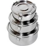 BasicNature Контейнер за храна Basic Nature Stainless Steel Food Container Food storage - Metallic - размер 1, 5 l (532-0498-0113)