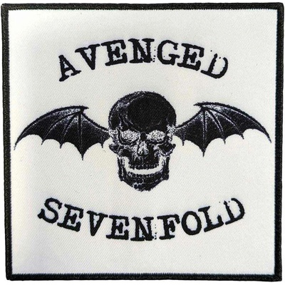 Nažehlovačka Avenged Sevenfold A7X - Classic Deathbat Negative